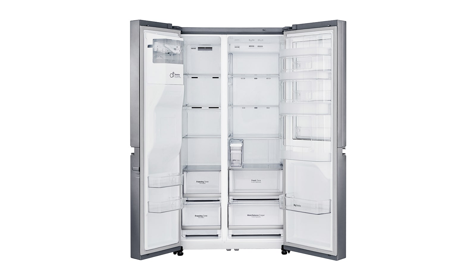 LG F Side-by-Side mit Door-in-Door™ und Total No Frost, GSJ761PZUZ